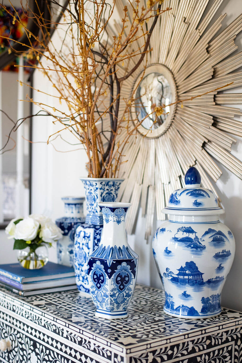 Chinoiserie Vases Lindsey Putzier Design Studio Hudson Ohio