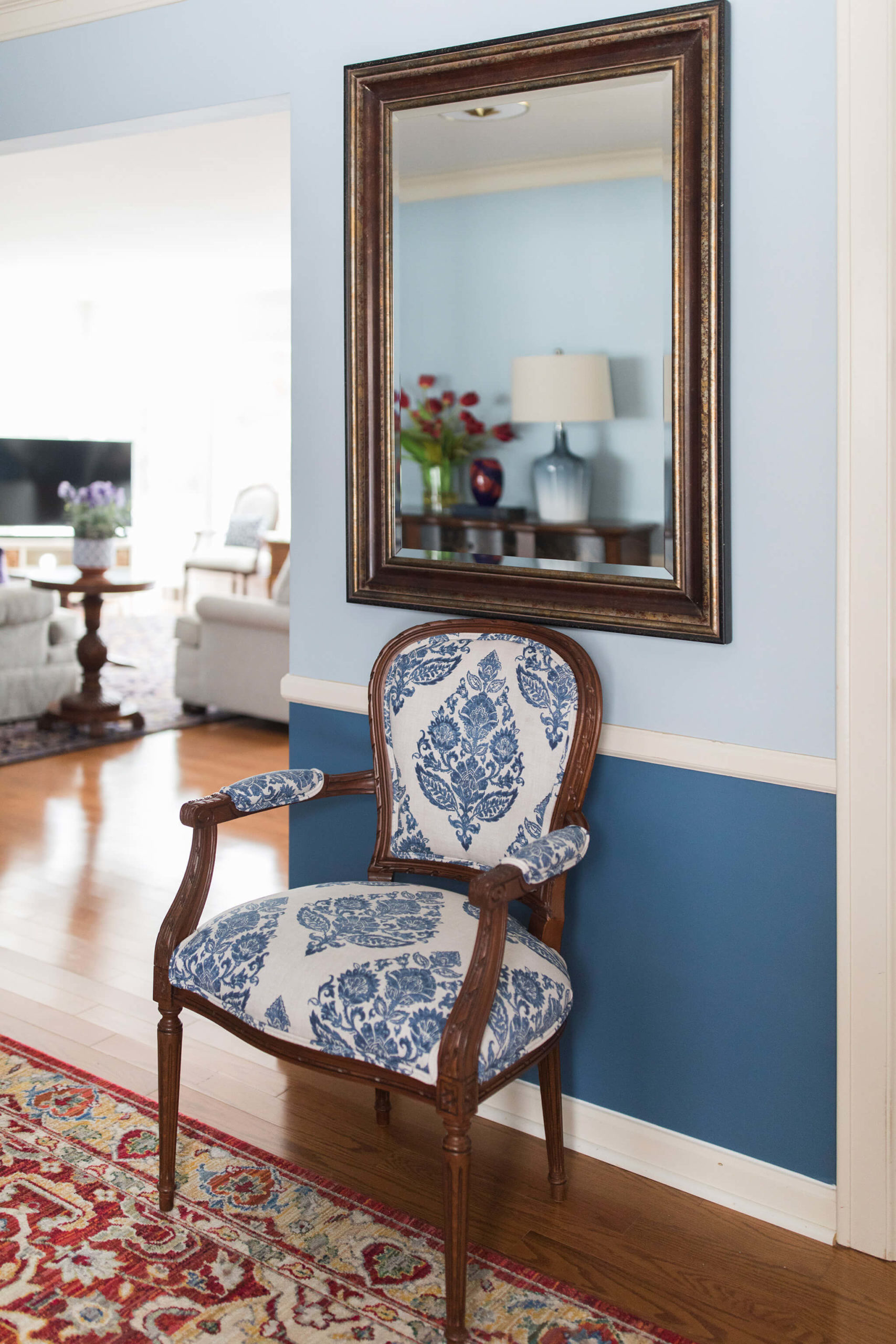 Same chair, new fabric! Lindsey Putzier Design Studio