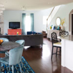 Colorful Contemporary Home Eclectic Interiors Hudson OH