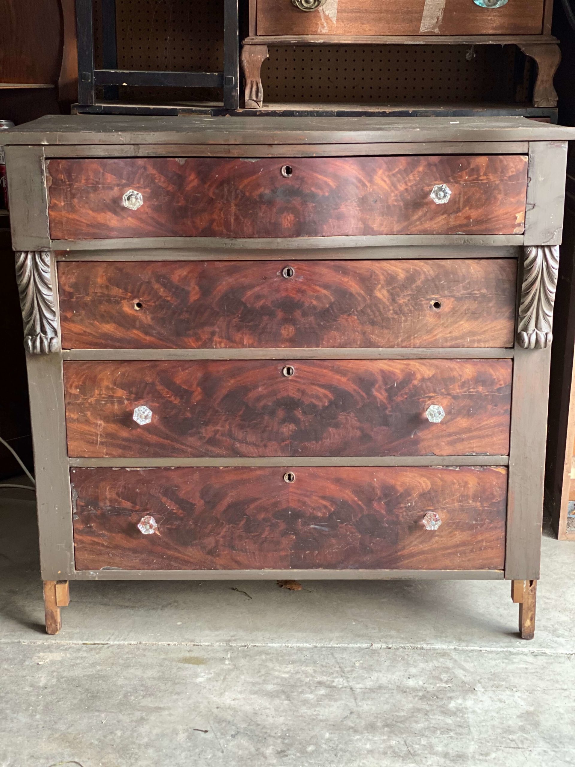 Vintage Dresser in the Raw Eclectic Interiors Hudson OH