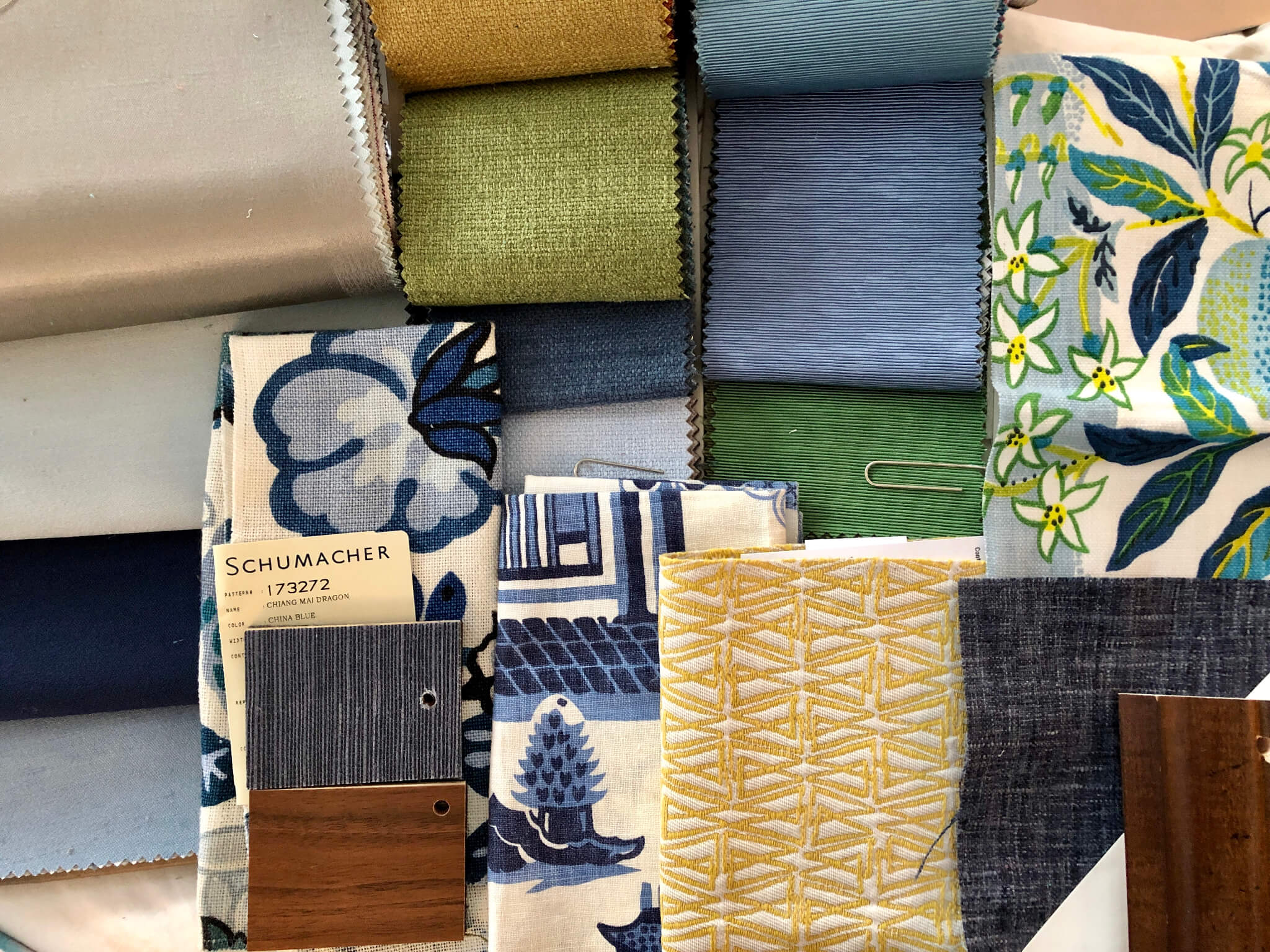 Fabric Swatches Eclectic Interiors Hudson, OH