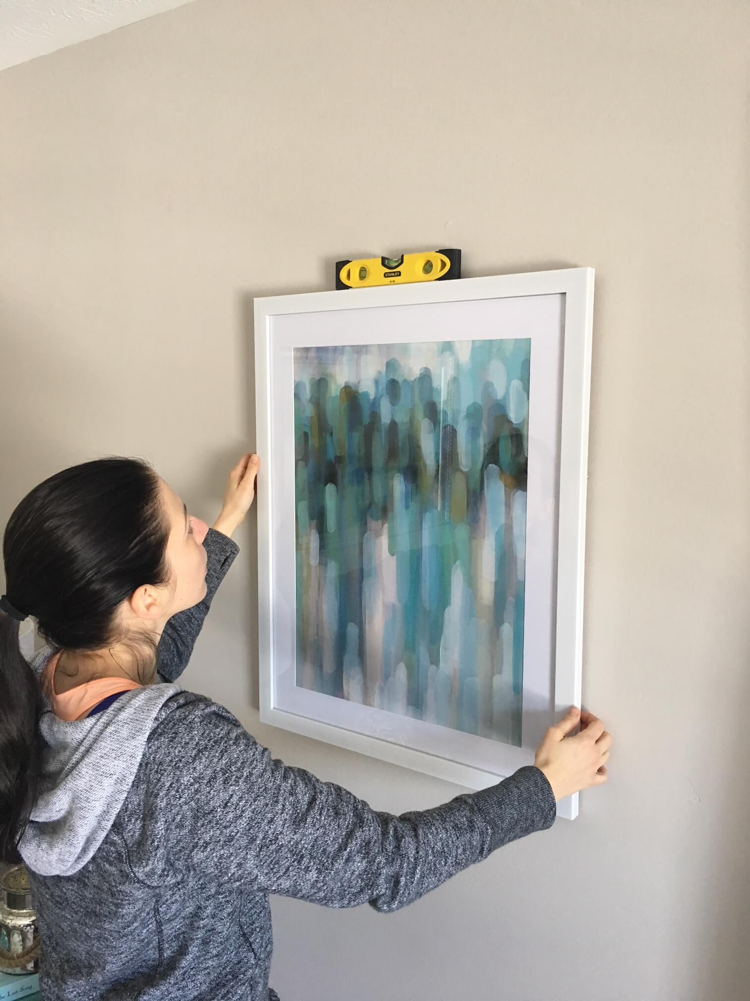 How to Hang Artwork - Eclectic Interiors