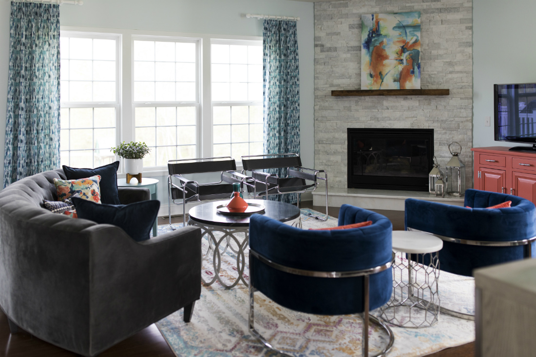 Kitchen Design Hudson OH Colorful Contemporary Eclectic Interiors