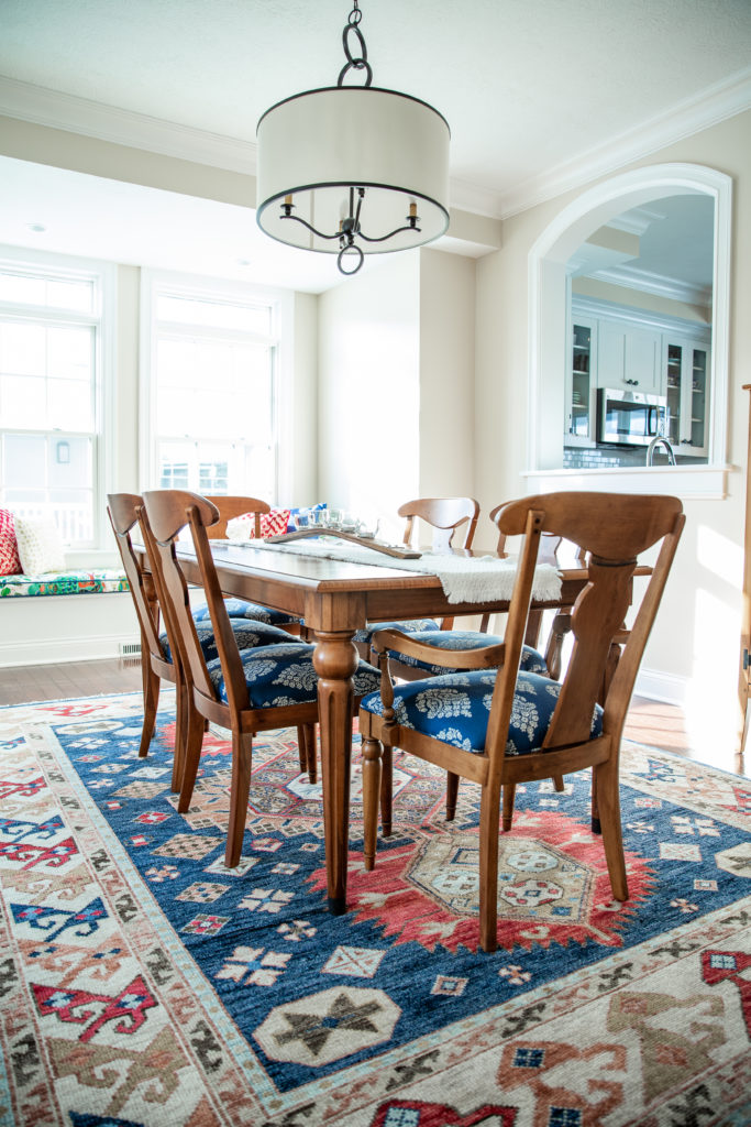 After Photo of Hudson Ohio Dining Room Lindsey Putzier Design Studio