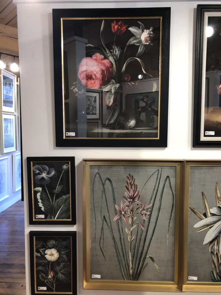 Botanical art pieces Lindsey Putzier Design Studio