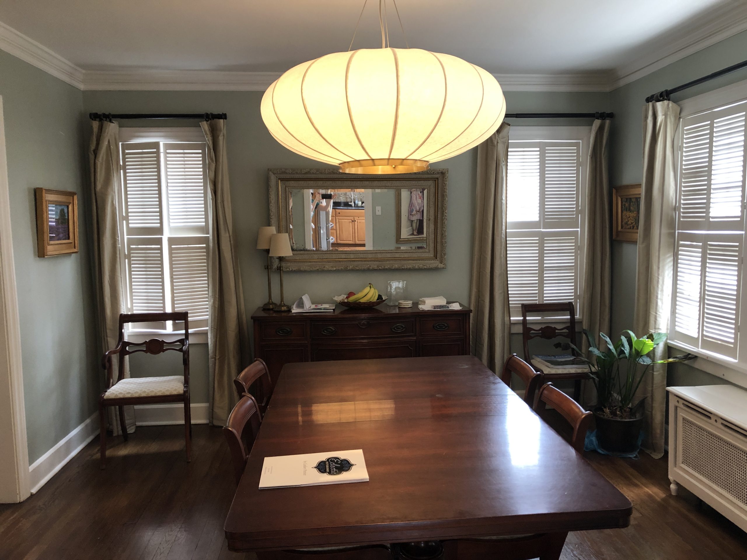 Before Image of Dining Room Design Lindsey Putzier Design Studio